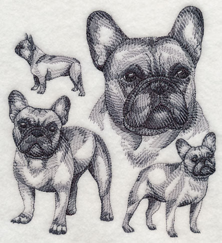 French Bulldog Sketch - Image 2