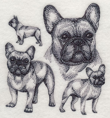 French Bulldog Sketch - Image 3