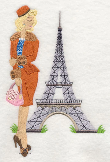 French Fashions - Eiffel Tower - Image 3