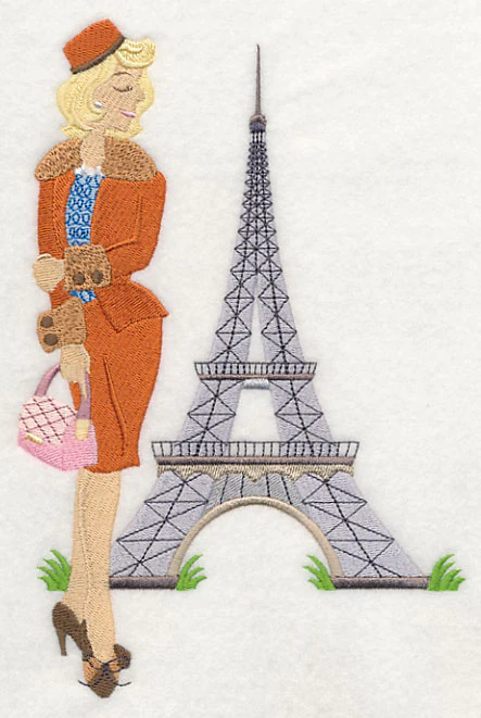 French Fashions - Eiffel Tower - Image 4