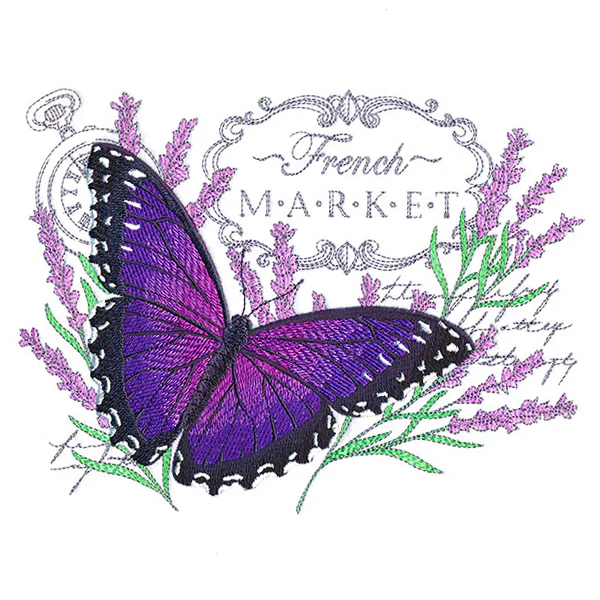 French Market Butterfly Medley - Image 3