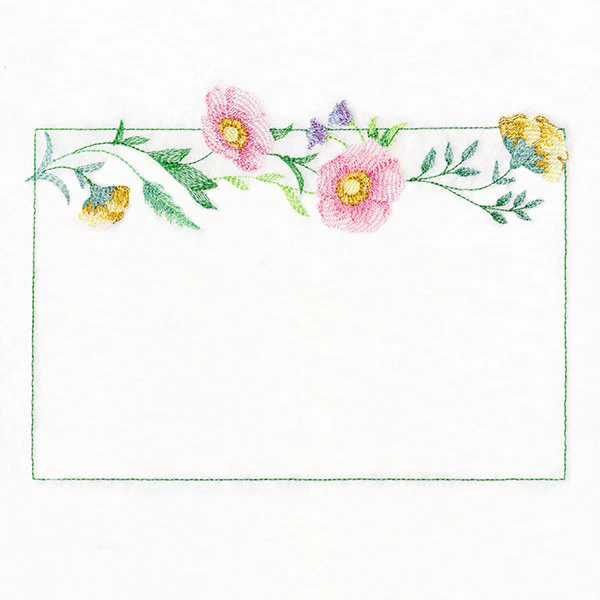 Fresh and Timeless Flowers Quilt Label - Image 4