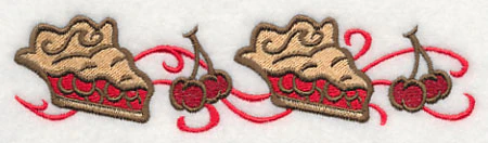 Fresh Cherry Pie Border - Image 4