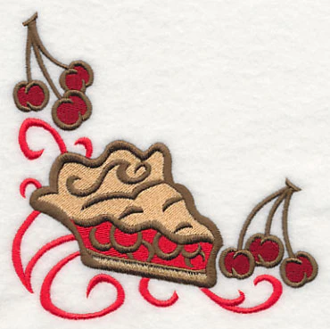 Fresh Cherry Pie Corner - Image 2