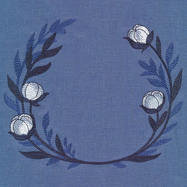 Fresh Cotton Wreath - Image 2