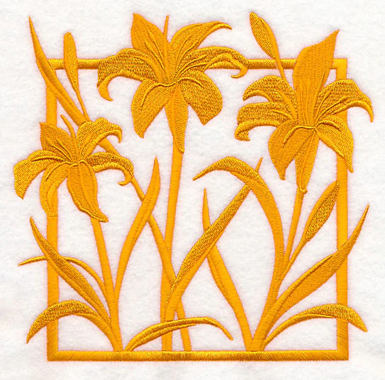 Fresh Floral Silhouettes - Day Lilies - Image 2