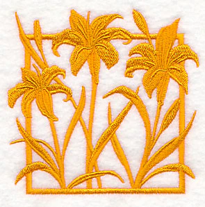 Fresh Floral Silhouettes - Day Lilies - Image 5