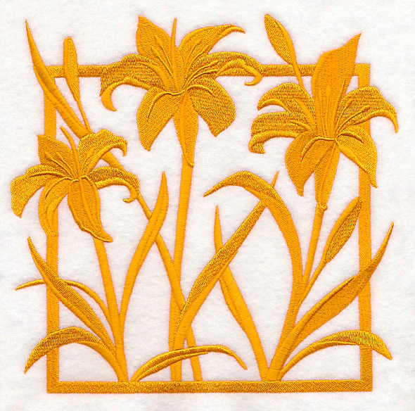 Fresh Floral Silhouettes - Day Lilies - Image 6