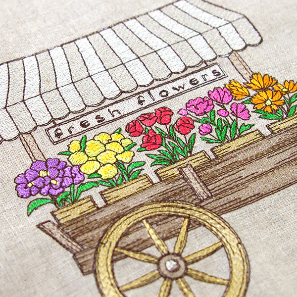 Fresh Flowers Cart - Image 6