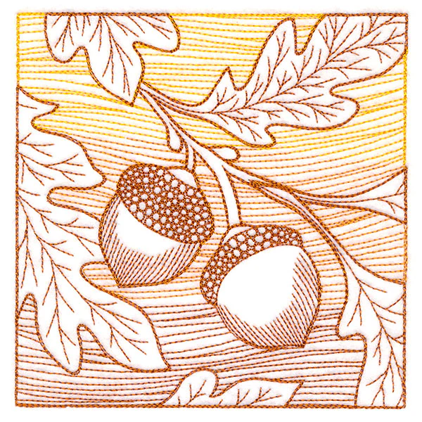 Fresh Harvest - Acorn Etching - Image 7