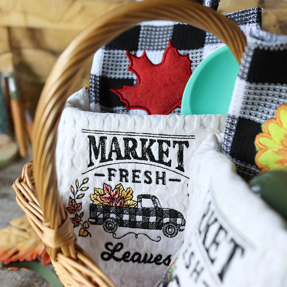 Fresh Market Autumn Retro Truck Design Pack - Image 2