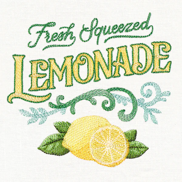 Fresh Squeezed Lemonade Market Sign - Image 3