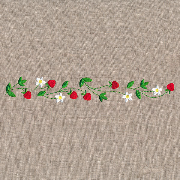 Fresh Strawberries in Bloom Border - Image 3