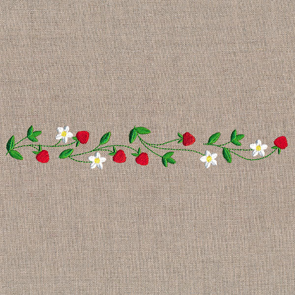 Fresh Strawberries in Bloom Border - Image 4