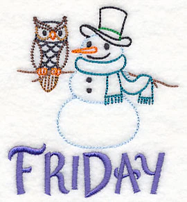 Friday Snowman (Vintage) - Image 2