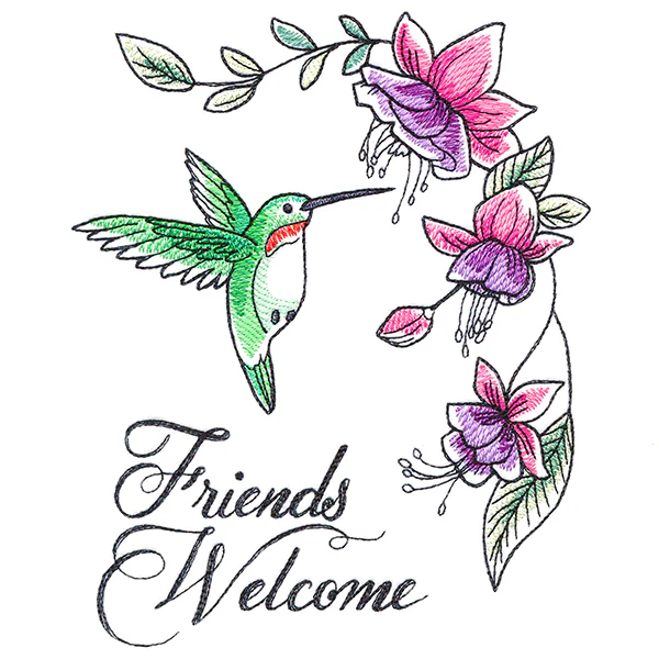 Friends Welcome Hummingbird - Image 2