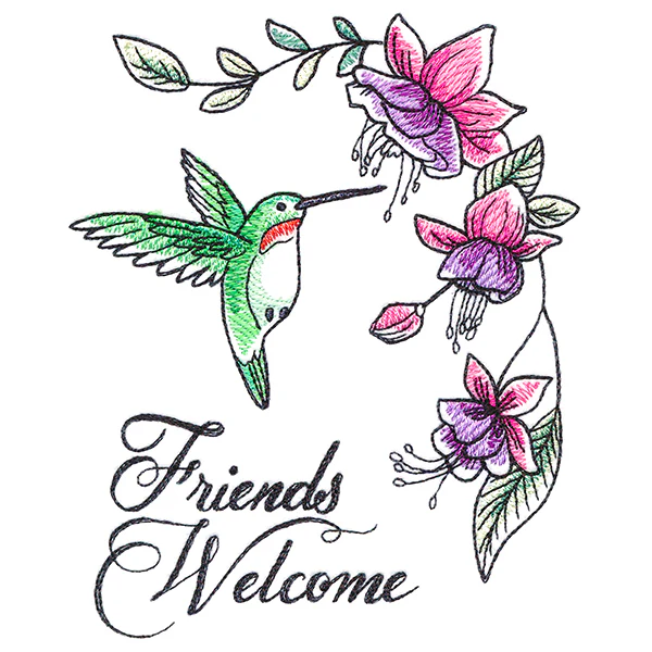 Friends Welcome Hummingbird - Image 3