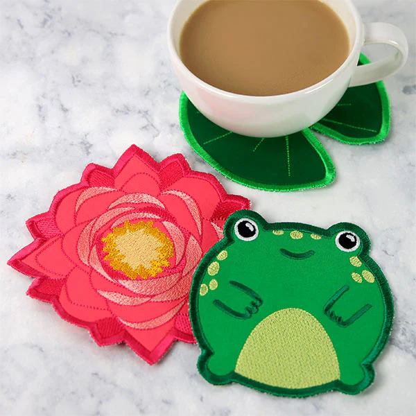 Frog Coaster (In-the-Hoop) - Image 8