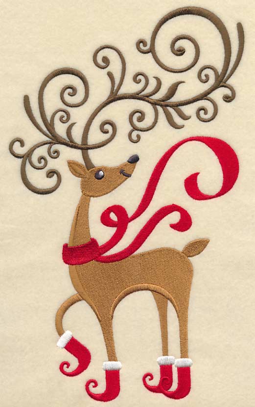 Frolicking Fancy Reindeer - Image 6