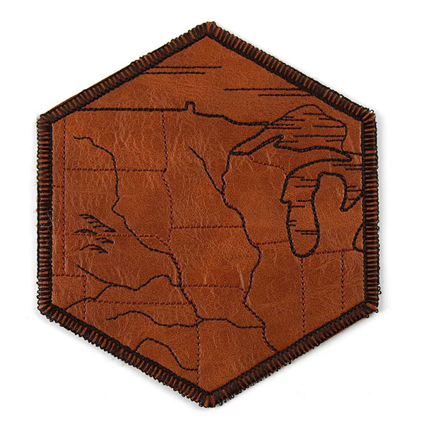 From Sea to Shining Sea United States Map Coaster - Midwest (In-the-Hoop) - Image 6