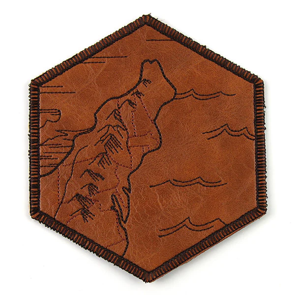 From Sea to Shining Sea United States Map Coaster - Northeast (In-the-Hoop)