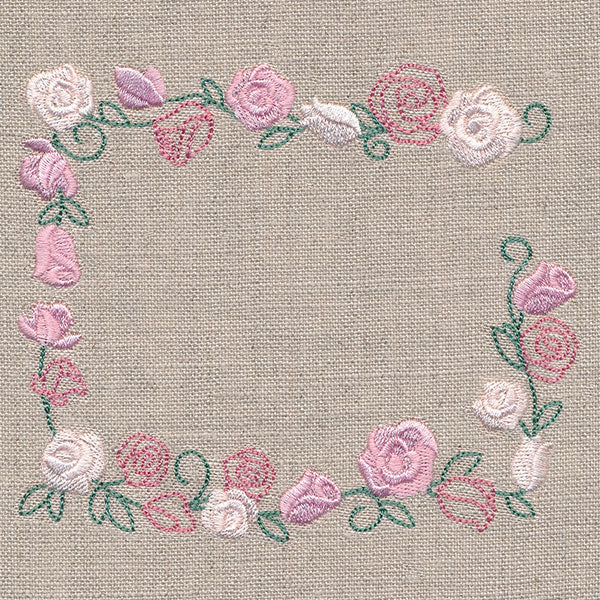 From the Heart Quilt Labels - Delicate Roses - Image 2