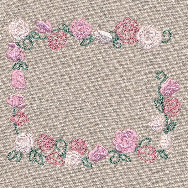 From the Heart Quilt Labels - Delicate Roses - Image 3