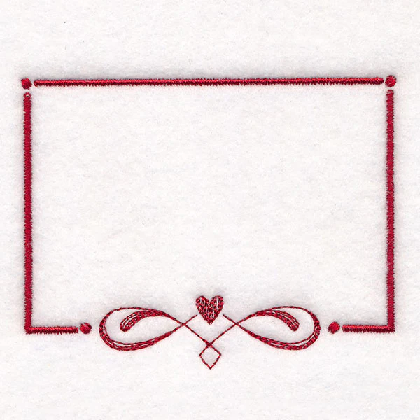 From the Heart Quilt Labels - Heart Filigree - Image 3