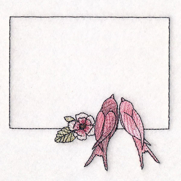 From the Heart Quilt Labels - Love Birds - Image 3