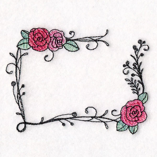 From the Heart Quilt Labels - Roses & Filigree - Image 3
