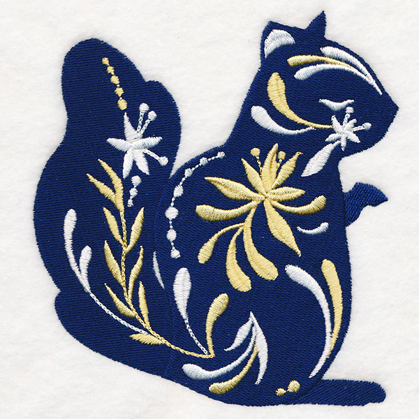 Frosted Blooms Squirrel - Image 3
