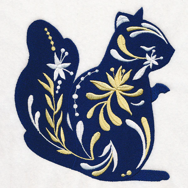 Frosted Blooms Squirrel - Image 5