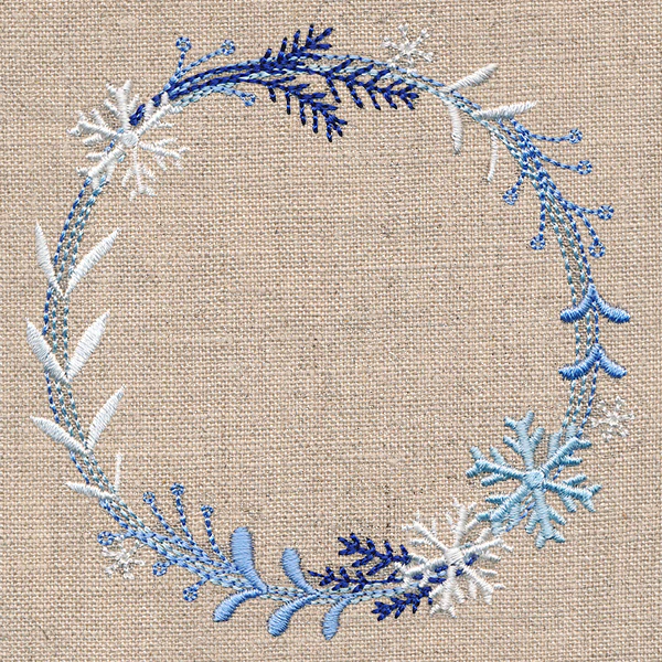 Frosted Winter Wreath - Image 5