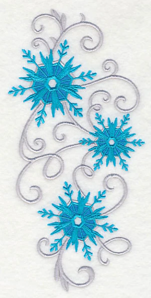 Frosty Filigree Snowflake Spray - Image 3
