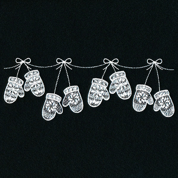Frosty Mitten Border - Image 3