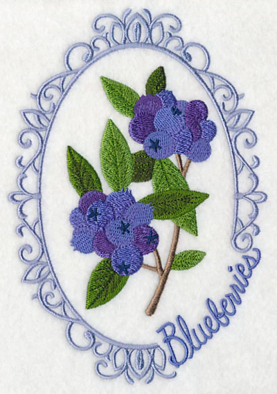 Fruit Cameo - Blueberries - Image 3