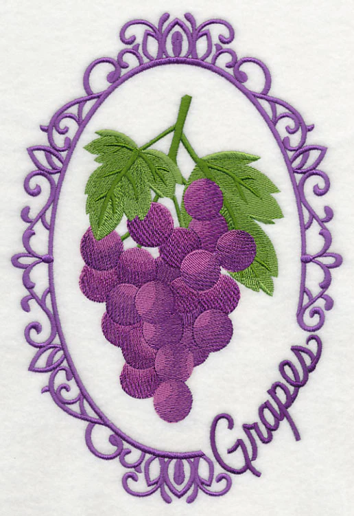 Fruit Cameo - Grapes - Image 6