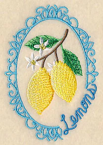 Fruit Cameo - Lemons - Image 5
