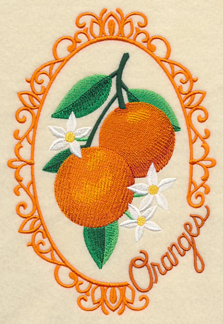 Fruit Cameo - Oranges - Image 2