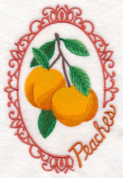 Fruit Cameo - Peaches - Image 3