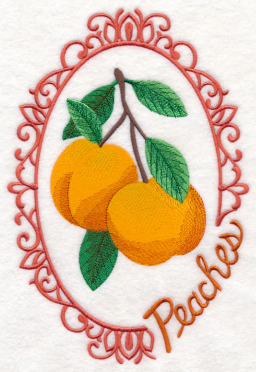 Fruit Cameo - Peaches - Image 6