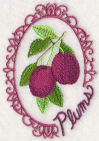 Fruit Cameo - Plums - Image 5