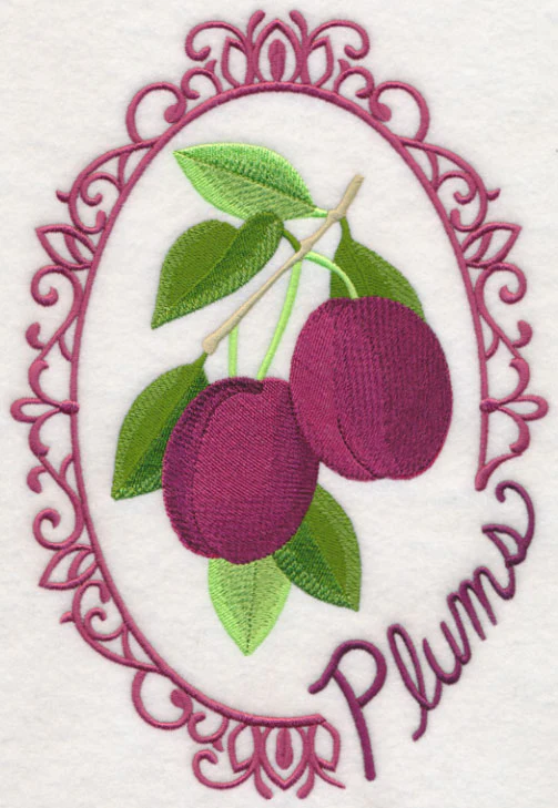 Fruit Cameo - Plums - Image 6