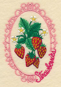 Fruit Cameo - Strawberries - Image 5