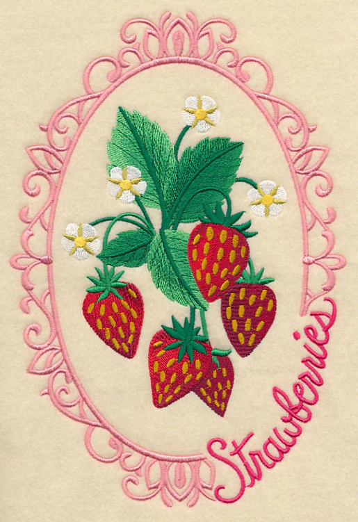 Fruit Cameo - Strawberries - Image 6