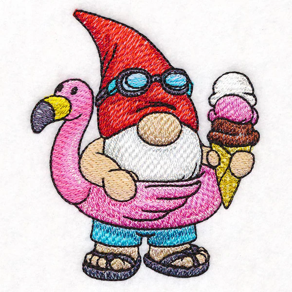 Fun Flamingo Floaty Gnome - Image 5
