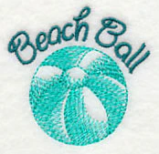 Fun In the Sun Beach Ball (Toile) - Image 2