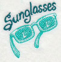 Fun In the Sun Glasses (Toile) - Image 3
