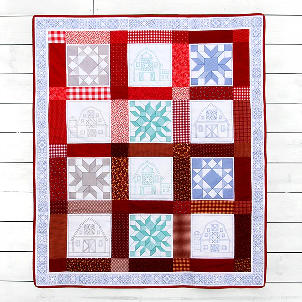 Fun on the Farm Quilting - Carpenter Star Barn (Double Run) - Image 13