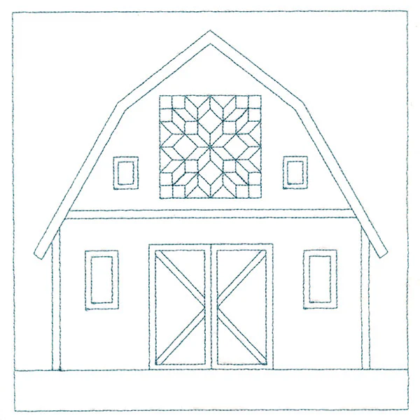 Fun on the Farm Quilting - Carpenter Star Barn (Double Run) - Image 19